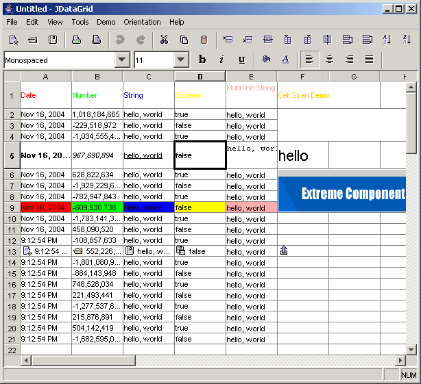 example ip address spreadsheet sample