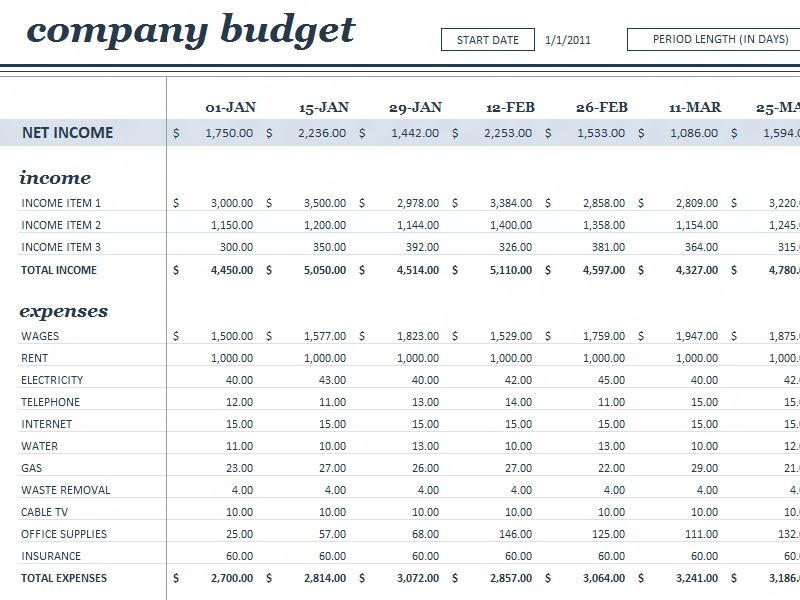 excel template for small business bookkeeping 1