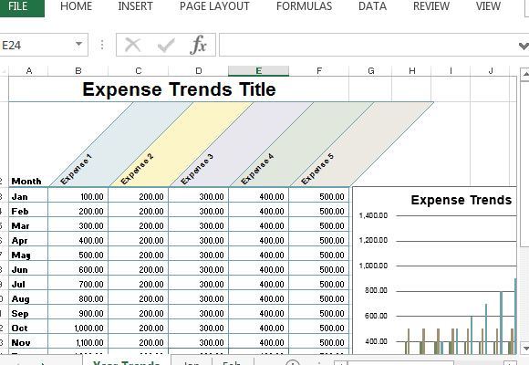 simple weekly budget template 1