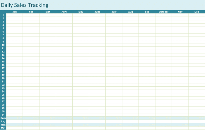 blank spreadsheet form sample