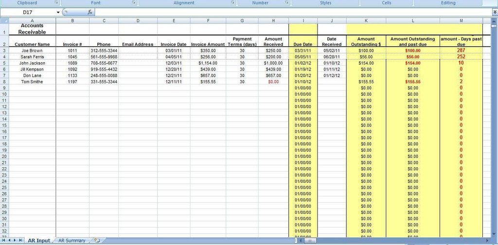 bookkeeping excel spreadsheets free download