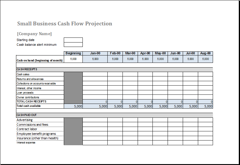fund flow statement format xls sample