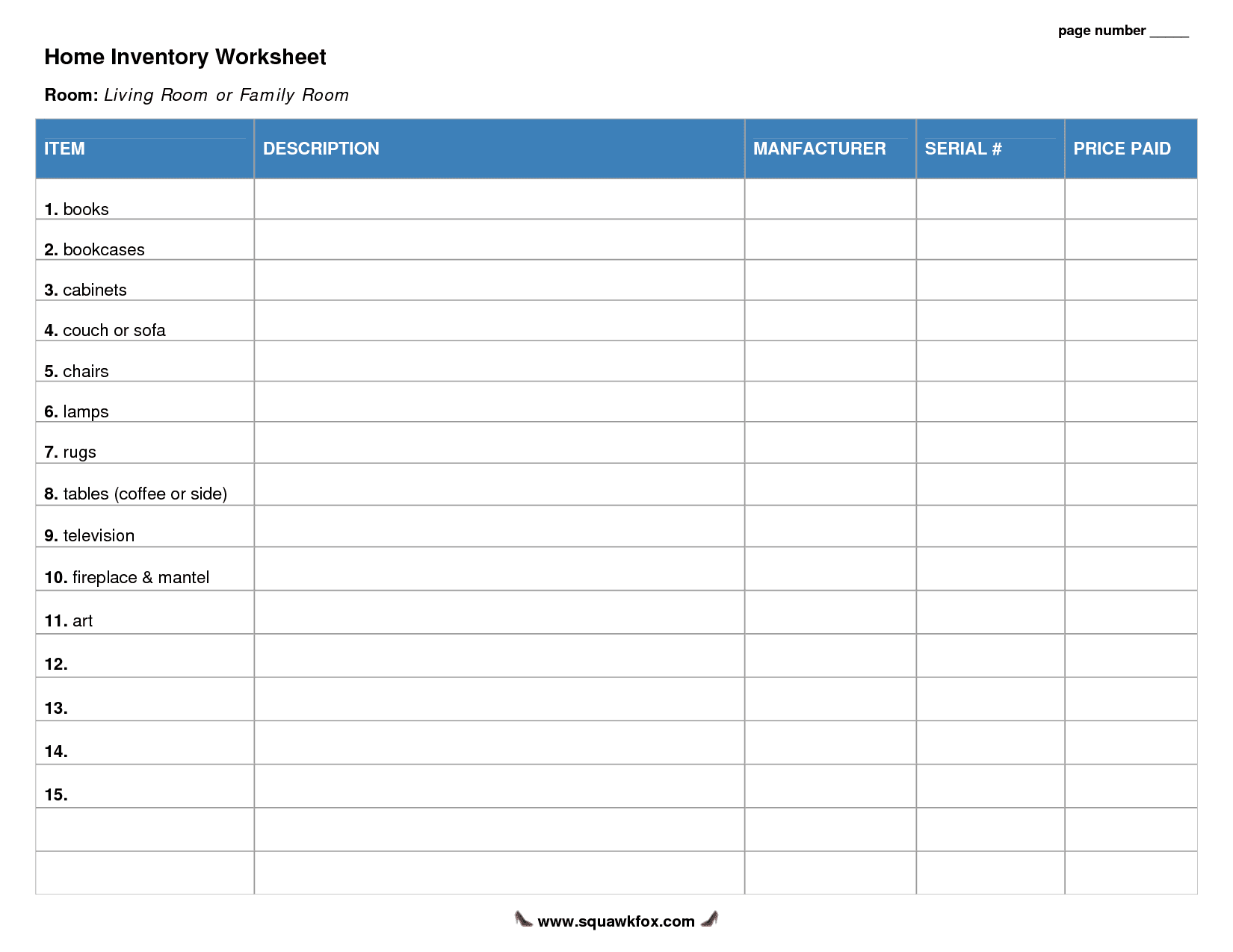 printable blank excel spreadsheet templates