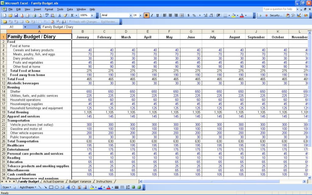 residential construction budget template excel sample 1