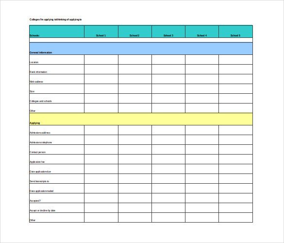 blank spreadsheet printable sample