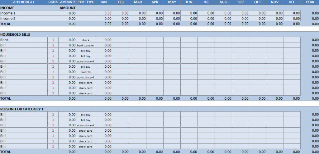 excel templates free download