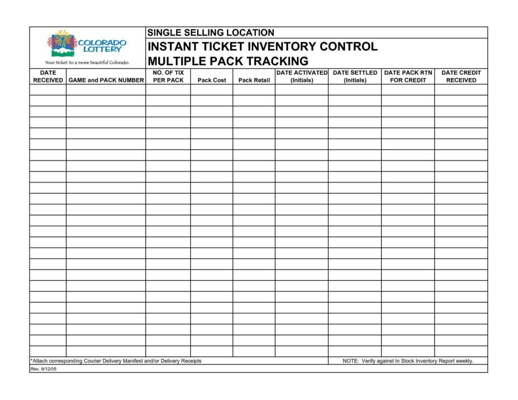 Inventory Management Excel Sheet Free Download