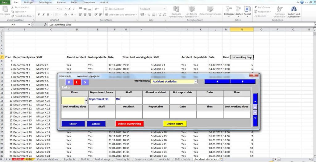 Issue Tracking Template Excel