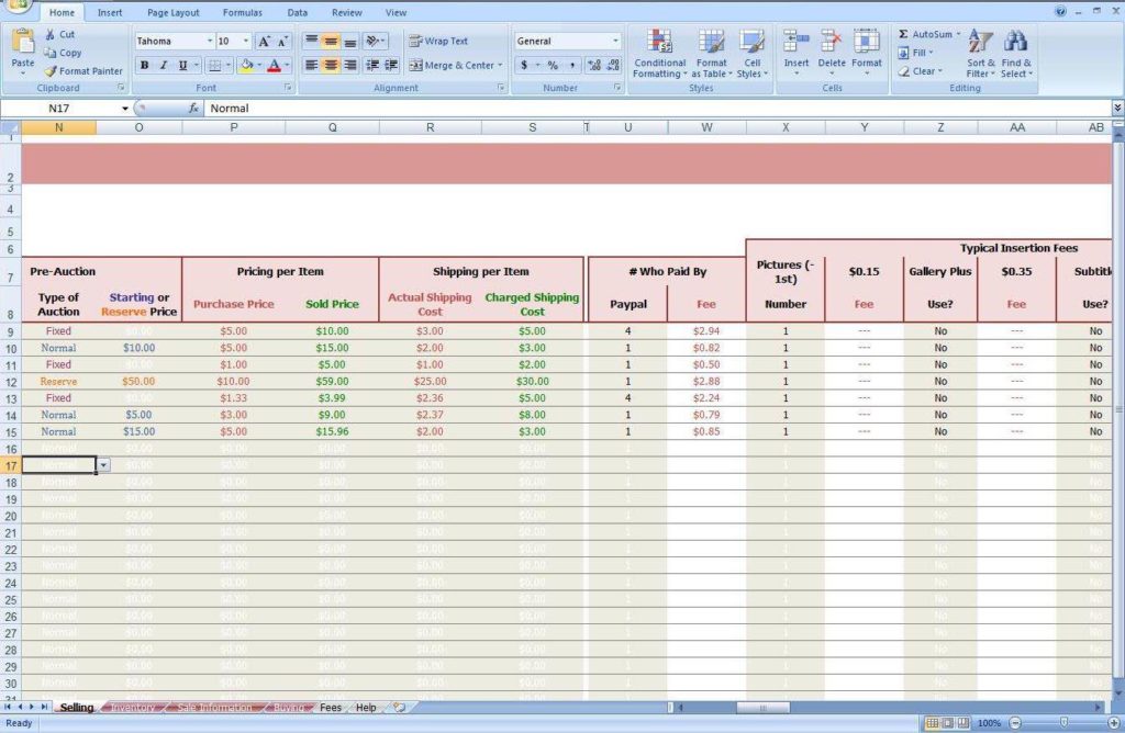 Office Supply Inventory Template Excel