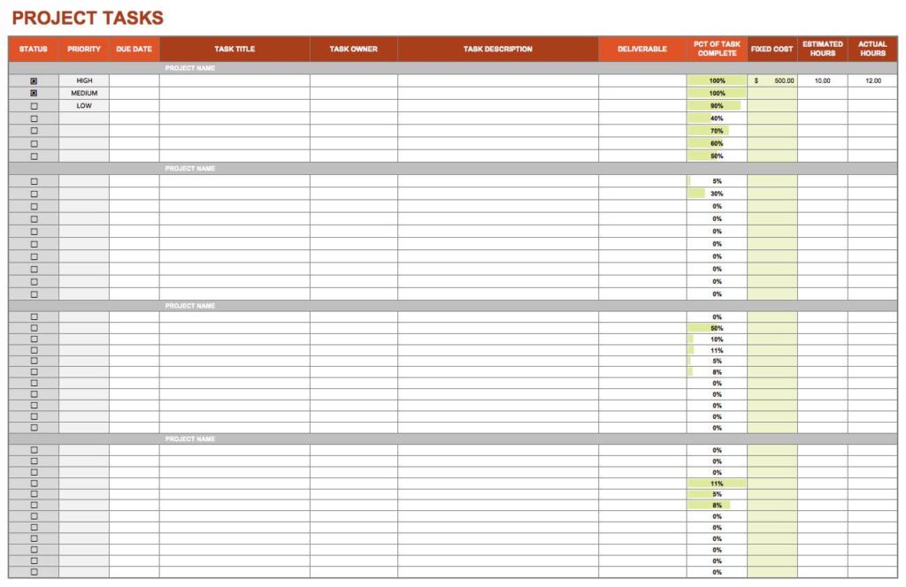 Sales Forecasting Template Excel