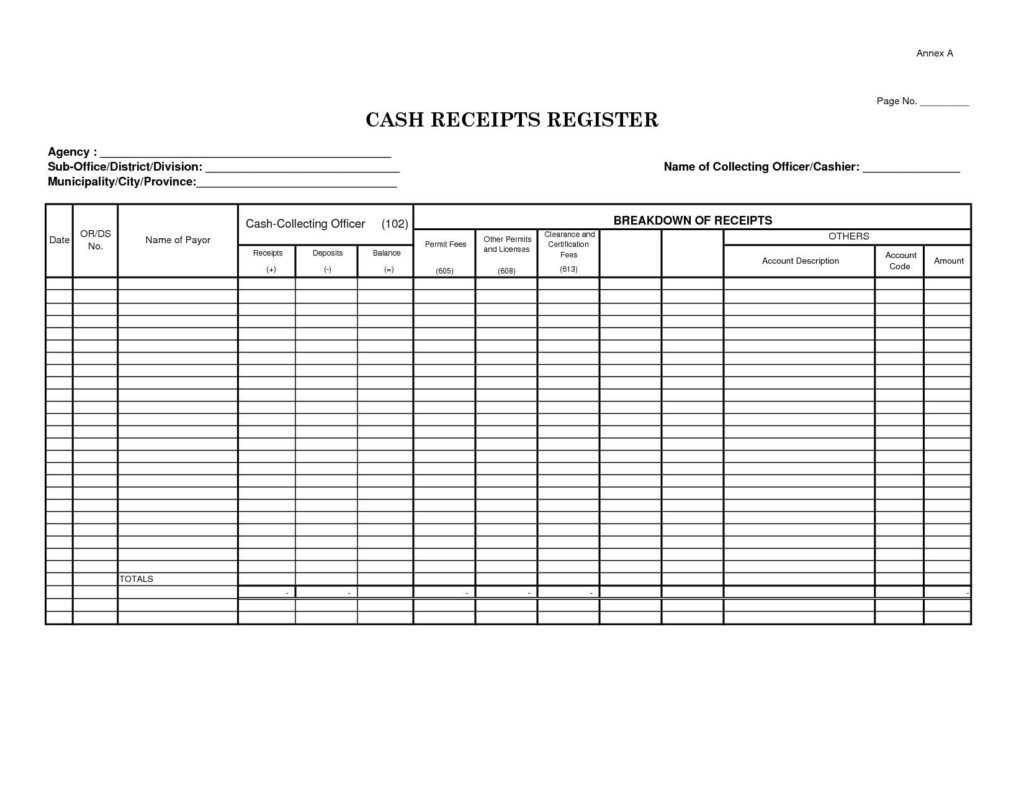 self employment spreadsheet template