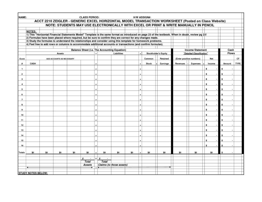 Business Expenses Worksheet and Monthly Expenses Spreadsheet for Small Business