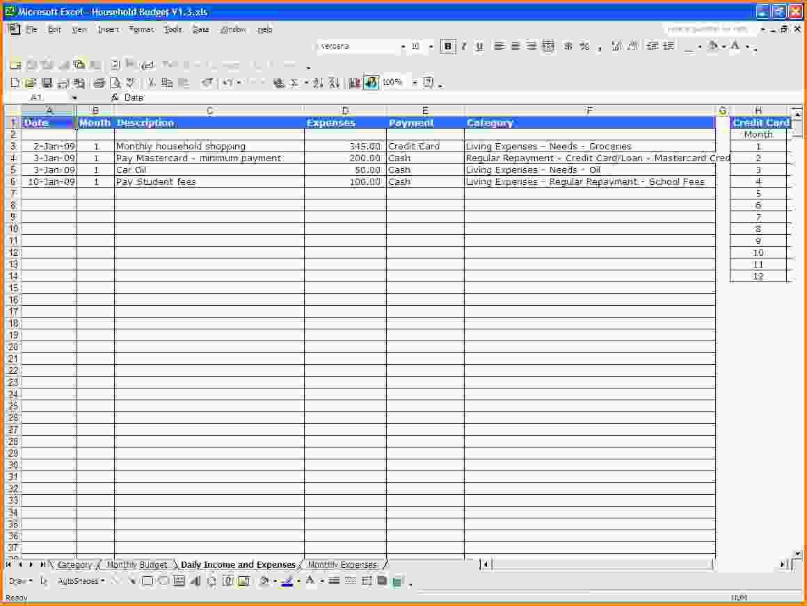 Commission Log Excel Template