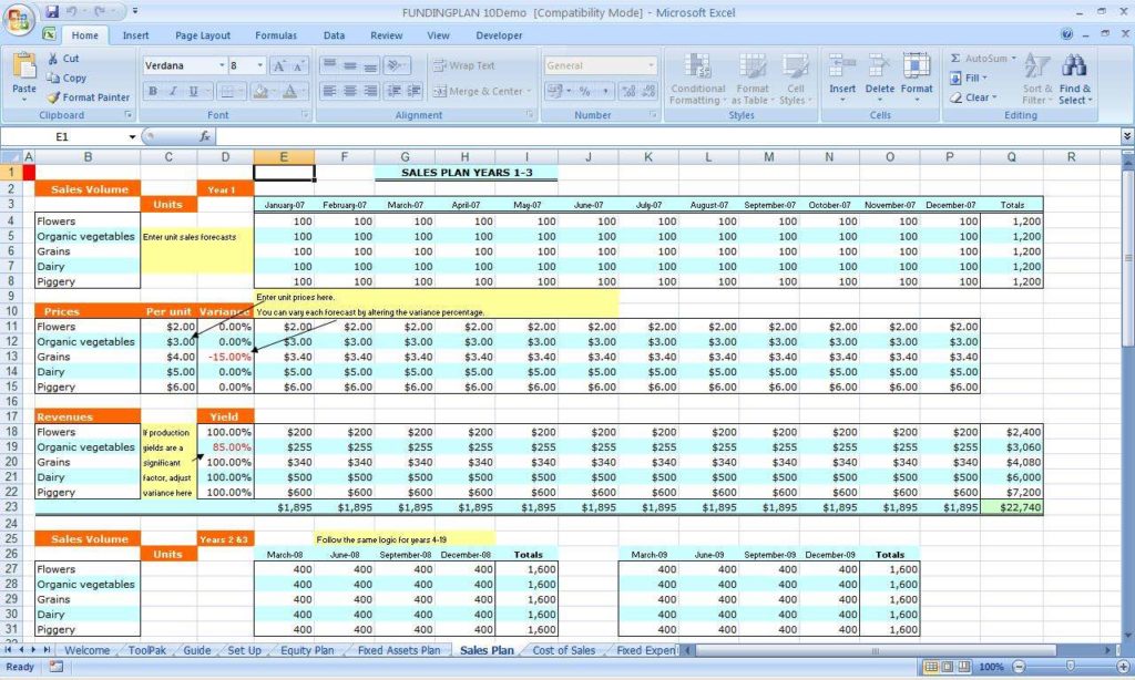 Excel Small Business Accounting Template and How to Use Excel for Small Business Bookkeeping