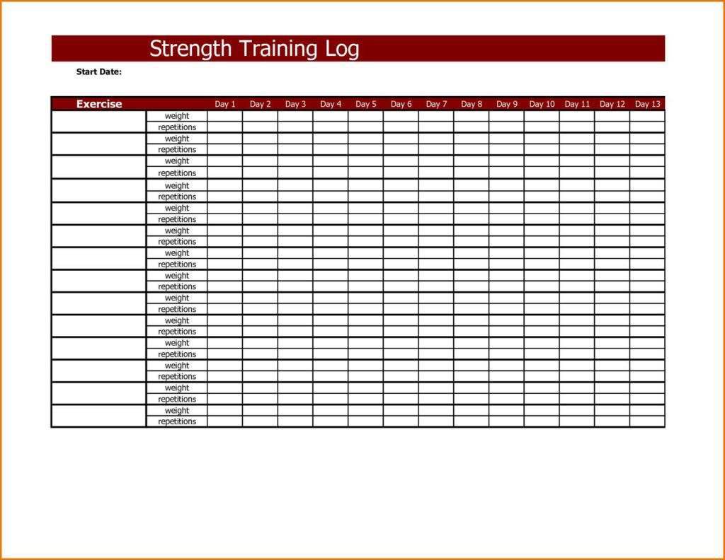 Staff Training Spreadsheet