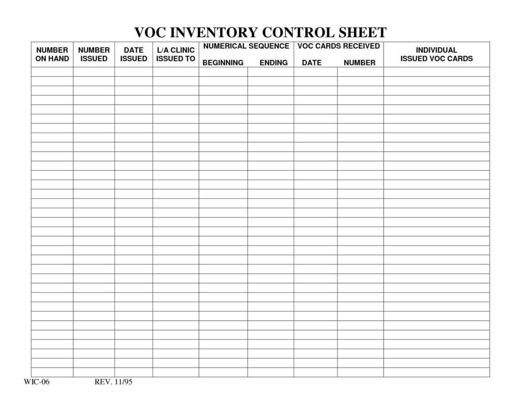 Basic Inventory Spreadsheet Template and Simple Parts Inventory Spreadsheet
