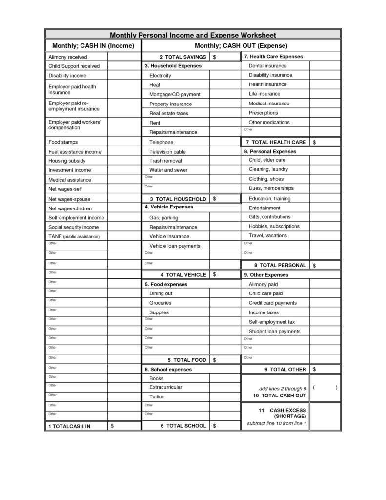 Simple Tax Spreadsheet for Small Business and Business Tax Worksheet Template