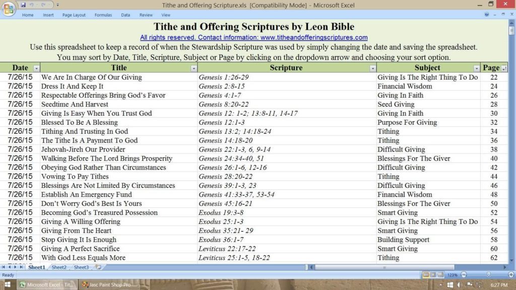 Free Church Envelope Templates And Tithes And Offering Spreadsheet Template
