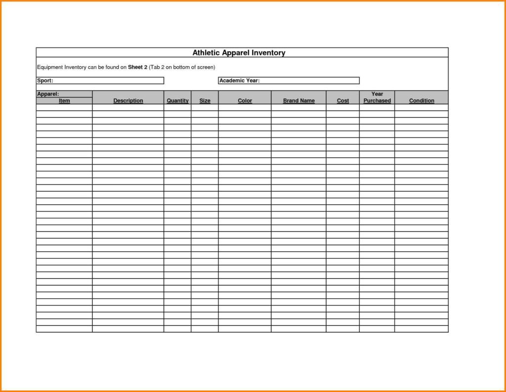 Free Inventory Control Spreadsheet And Stock Management Software In Excel Free Download