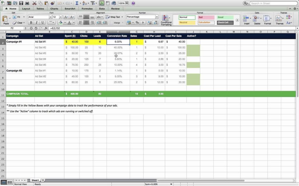 Marketing Spreadsheet Free and Marketing Action Plan Template Excel