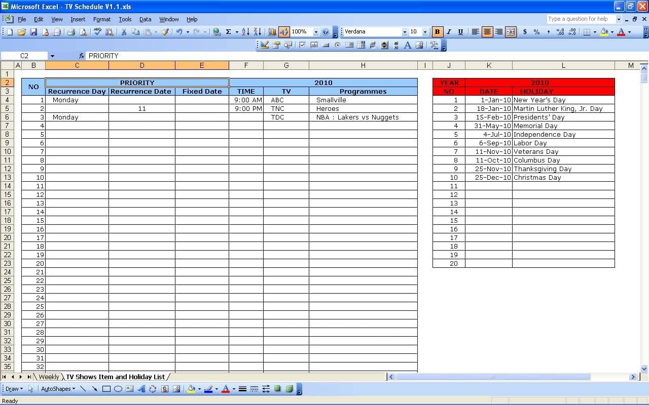 Project Scheduling Templates And Employee Scheduling Spreadsheet Excel