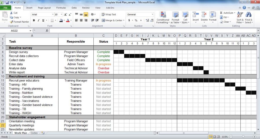 Resource Capacity Planning Excel Template Free and Resource Planning Excel Template Free