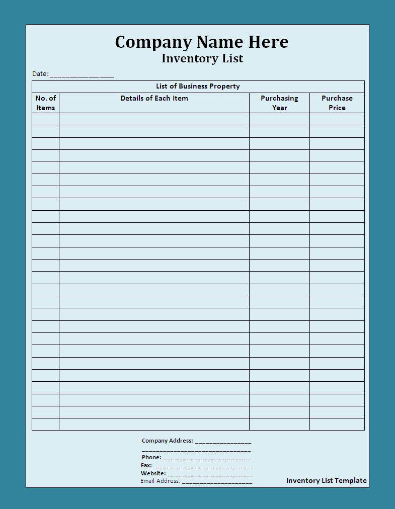 Example Excel Inventory Tracking Spreadsheet And Small Business Inventory Spreadsheet Template