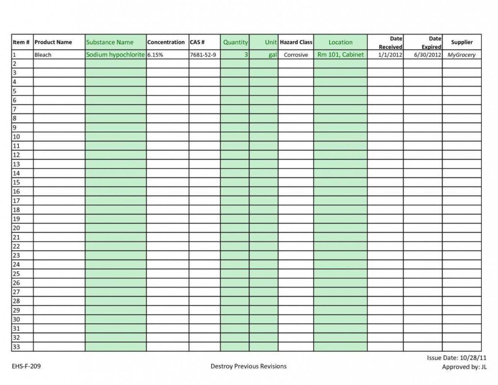 Excel Inventory Spreadsheet Template And Free Stock Inventory Software Excel