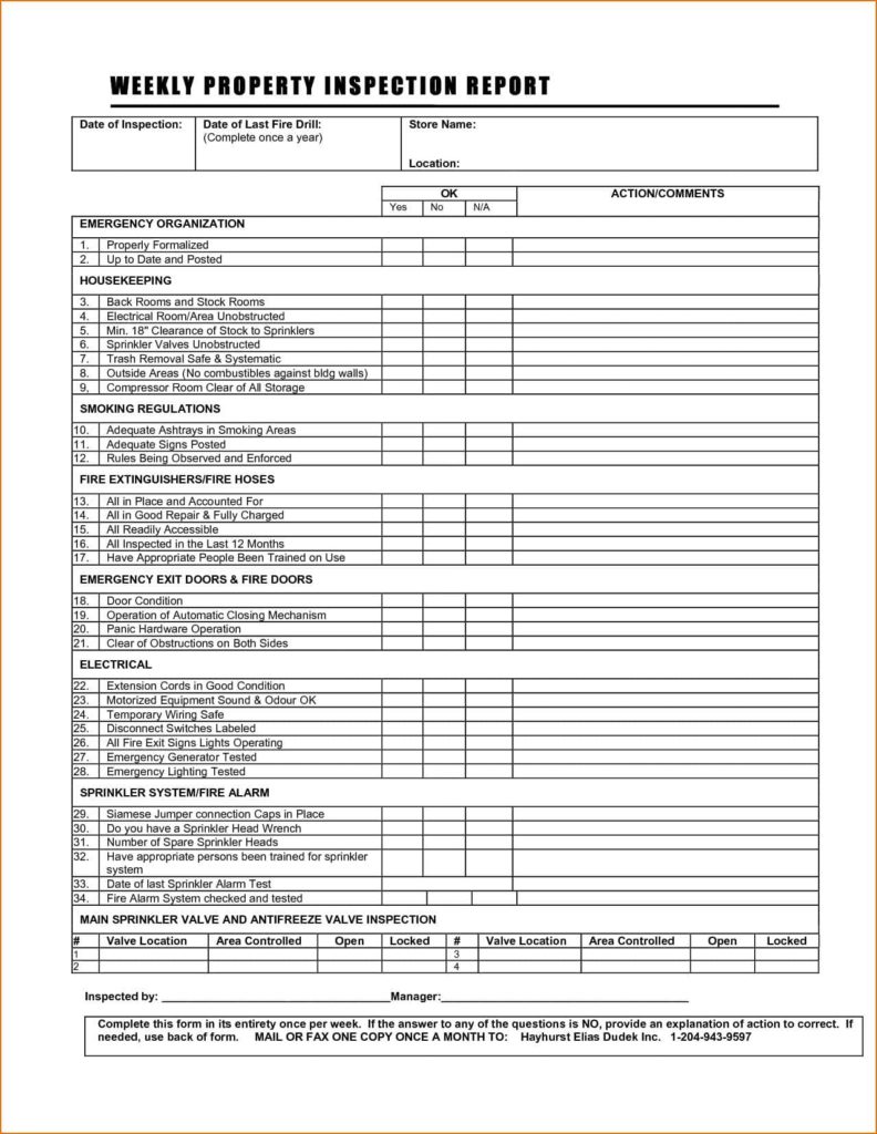Home Inspection Report Format And Home Inspection Report Form Pdf