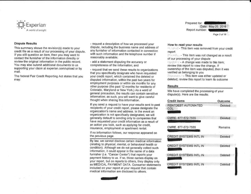 Sample Of Transunion Credit Report And Transunion Code Definitions