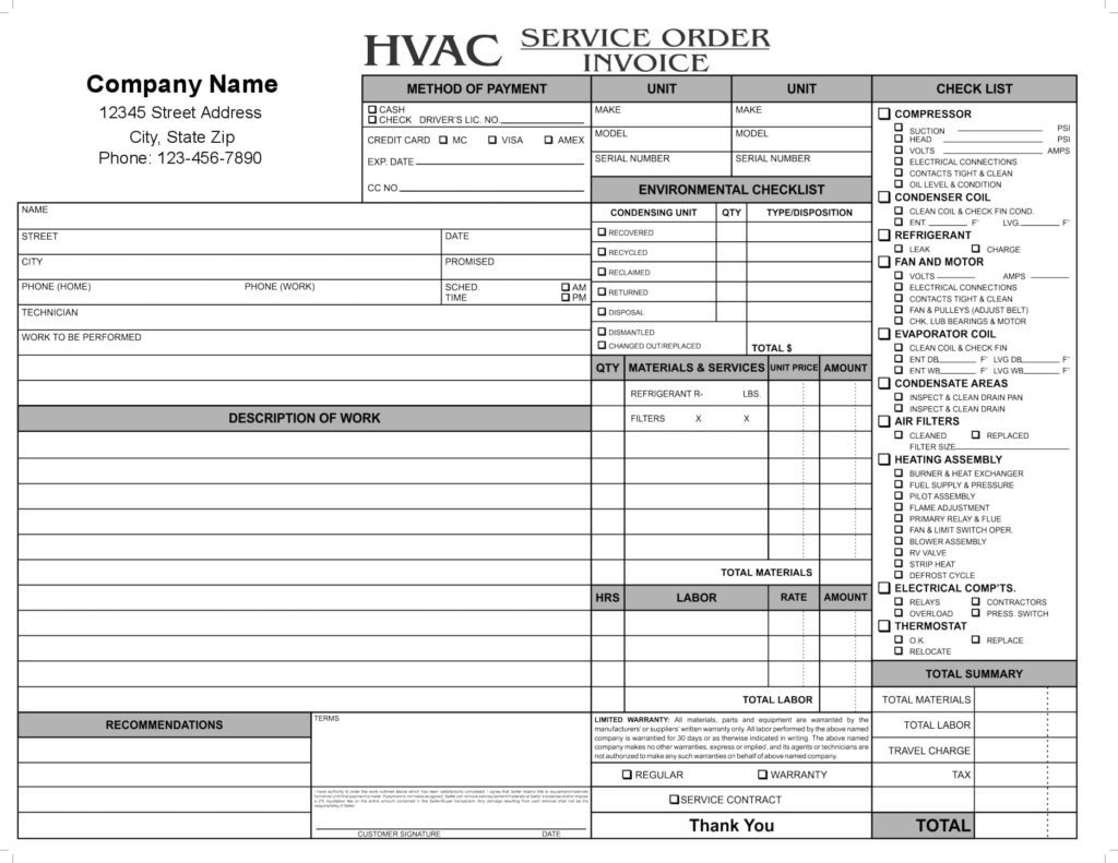 Air Conditioning Report Template And Air Conditioning Inspection Report Sample