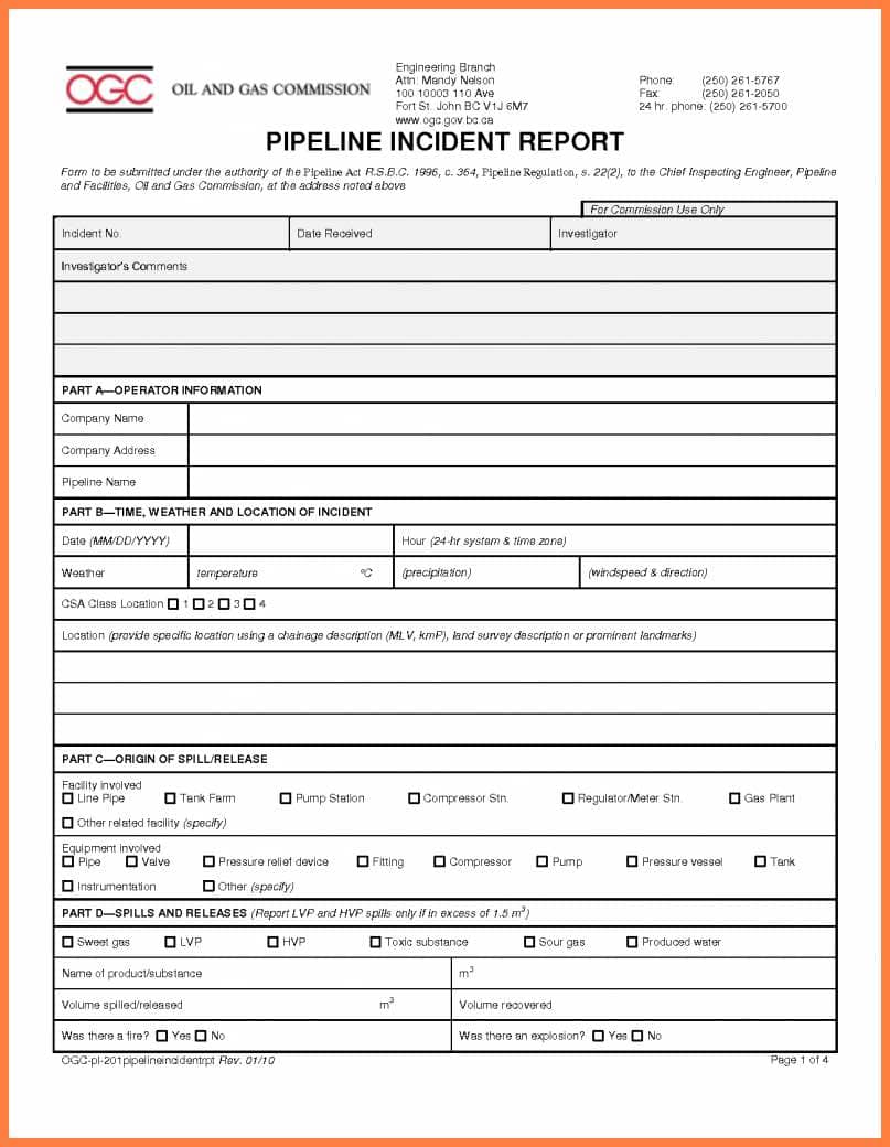 IT Security Incident Report And Security Incident Report Sample