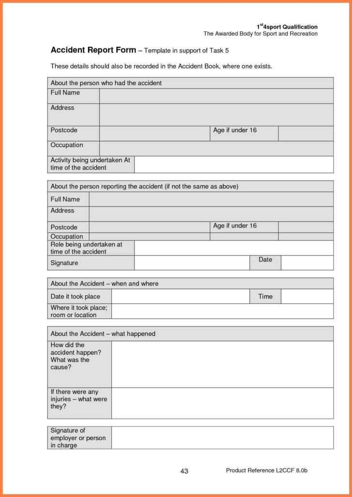 Physical Security Incident Report Template And Security Incident Report Template