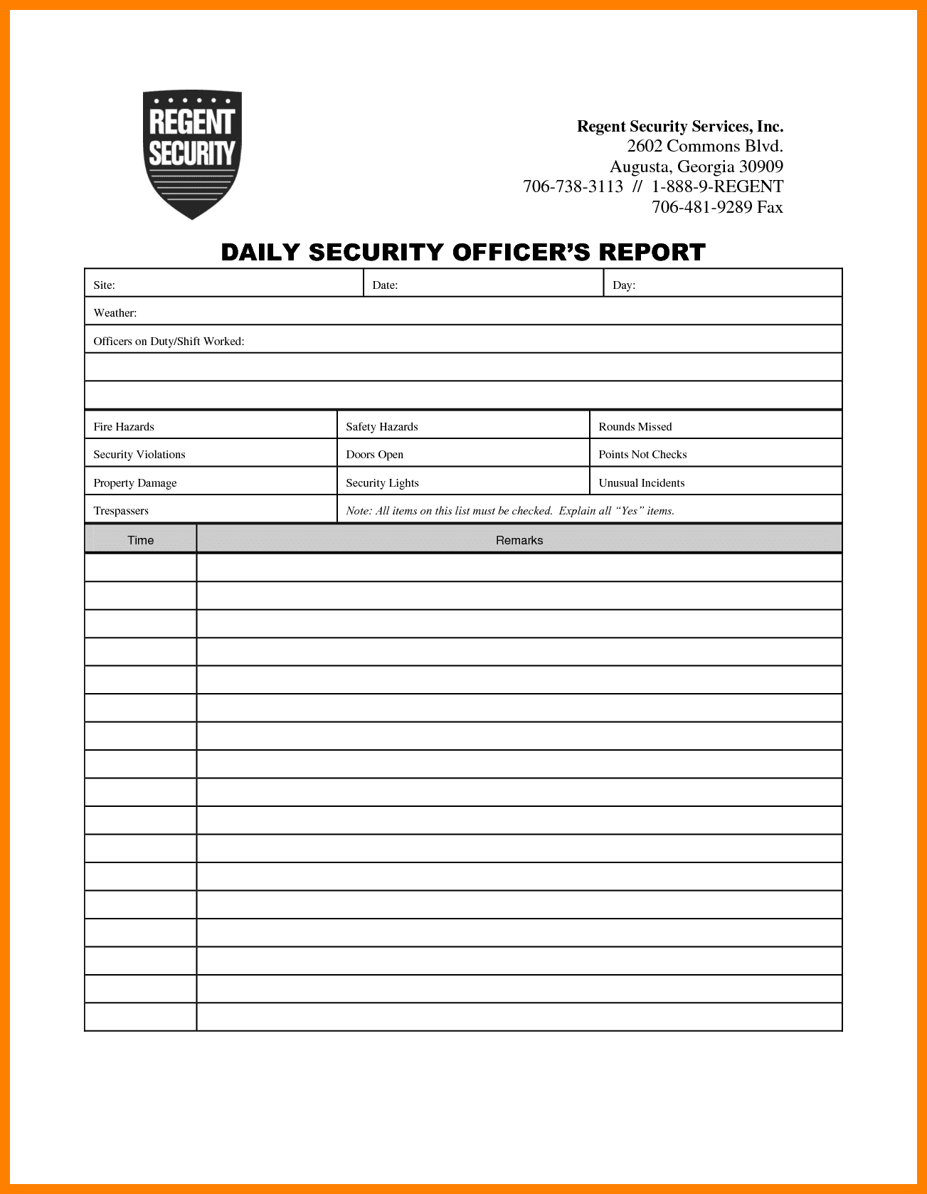 Cyber Security Incident Report And Security Incident Report Form Template