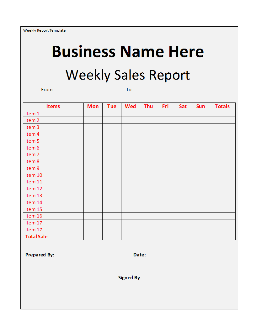 Free Sales Tracking Spreadsheet Template And Reporting Format For Sales Managers