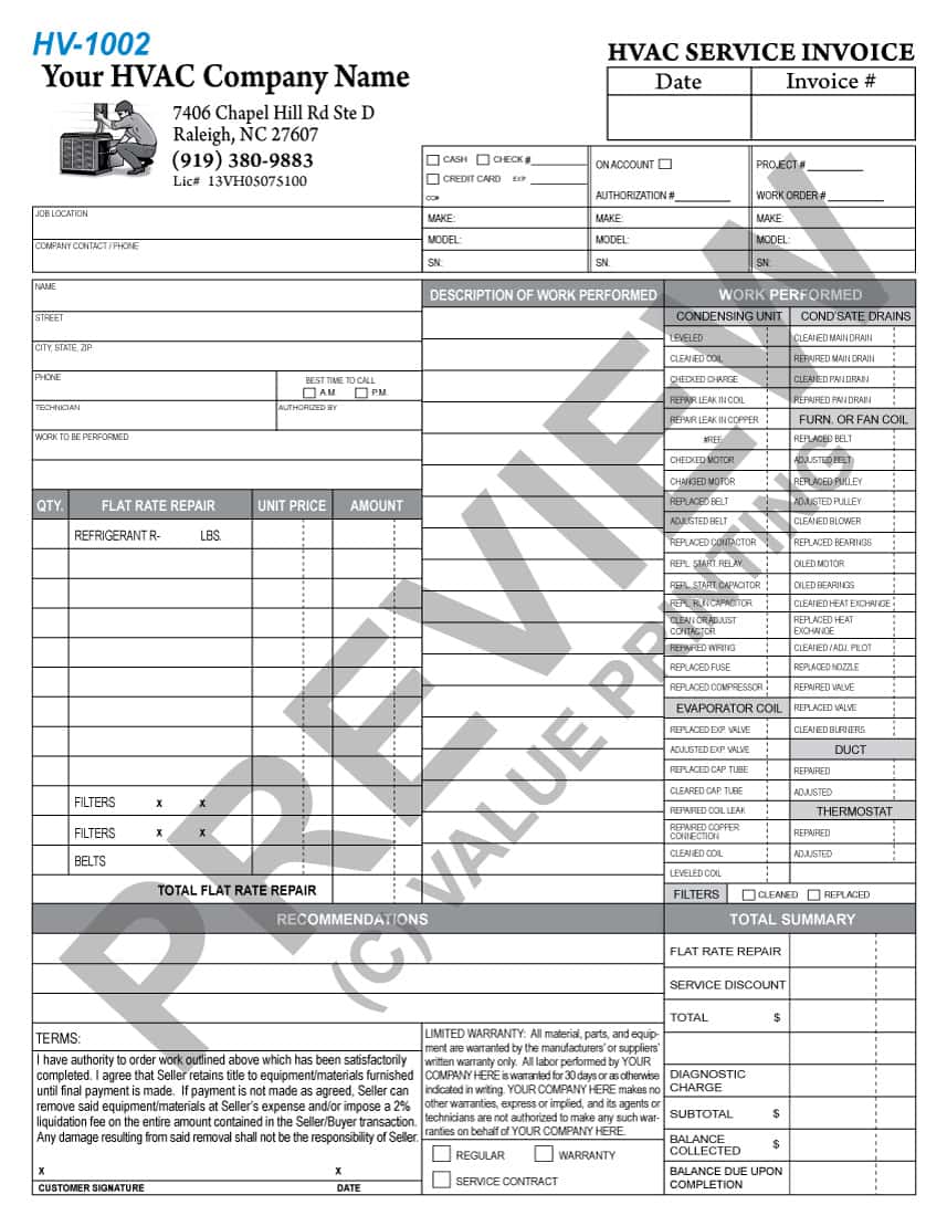 HVAC Checklist Free Download And HVAC Inspection Report