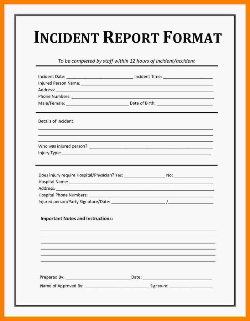 Incident Response Template Nist And Computer Security Incident Report