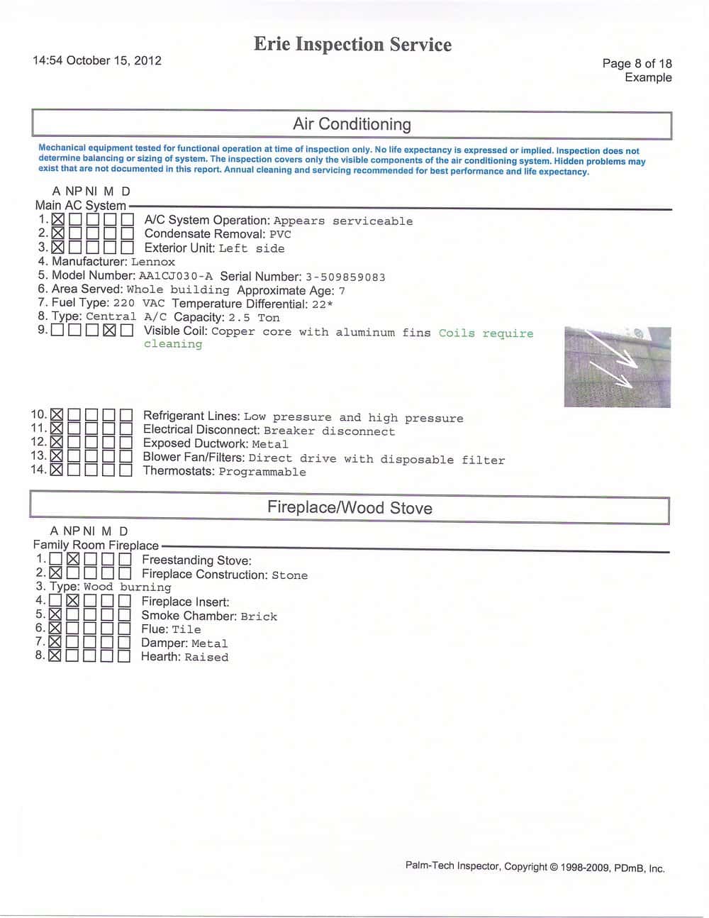 Commercial Property Inspection Report Template And Building Condition Report Template