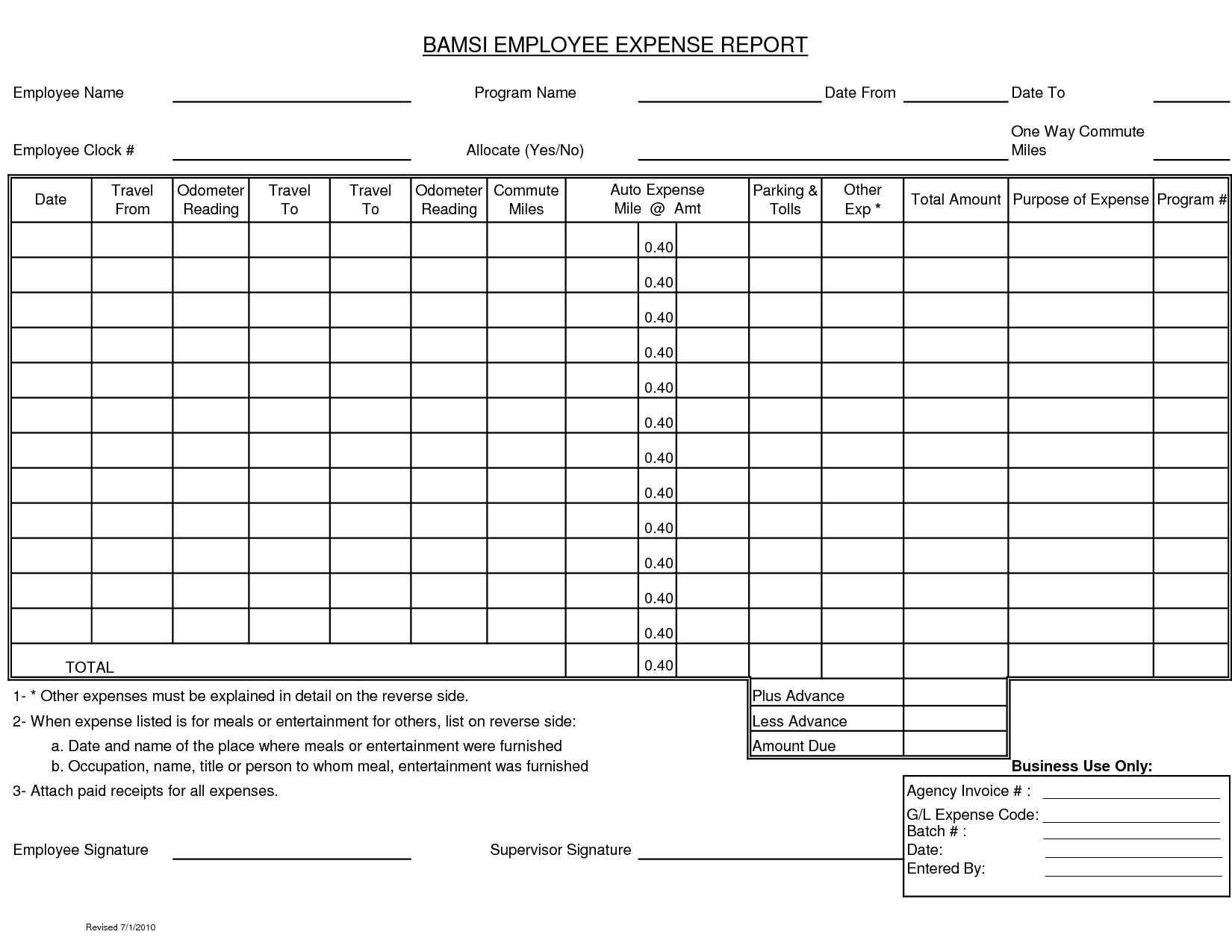 Expense Report Template In Excel And Expense Report Template Simple