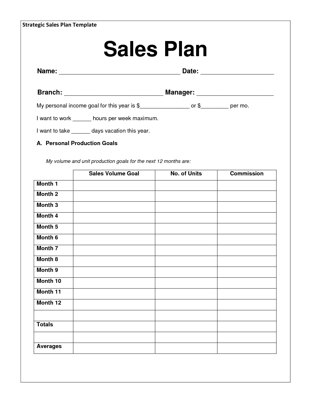 Free Weekly Sales Activity Report Template And Sales Activity Report Template Excel