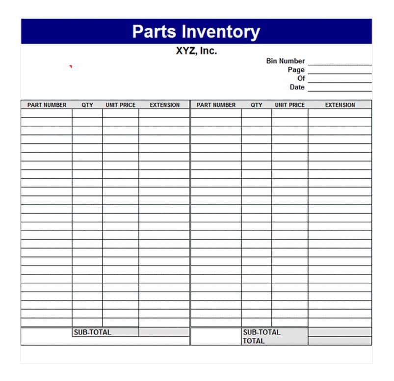 Example Of Inventory System In Excel And Excel Spreadsheet Examples For Inventory