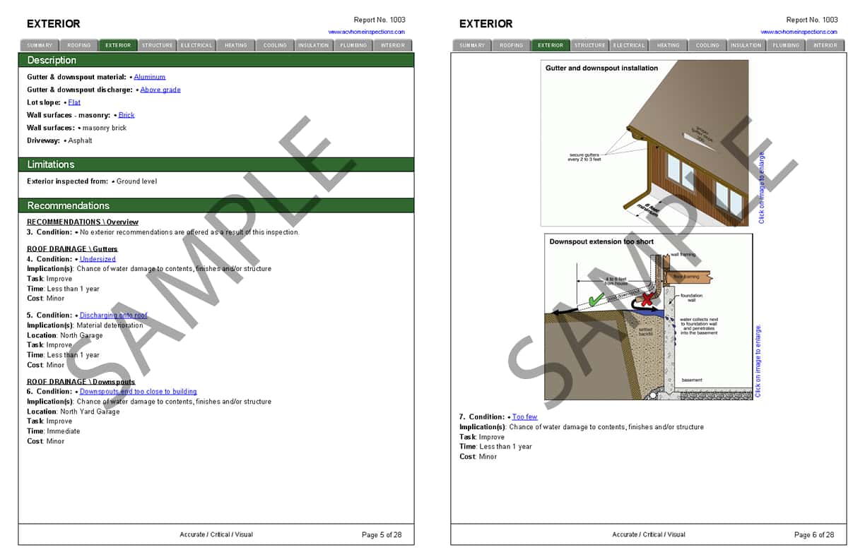 House Inspection Report Template And Home Inspection Report Template Free
