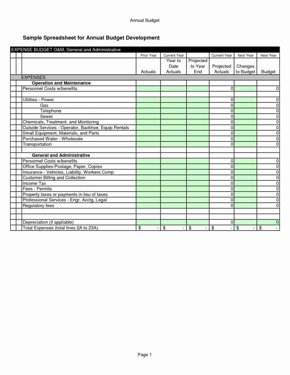 Church Expense Report Template Free And Church Budget Template Excel