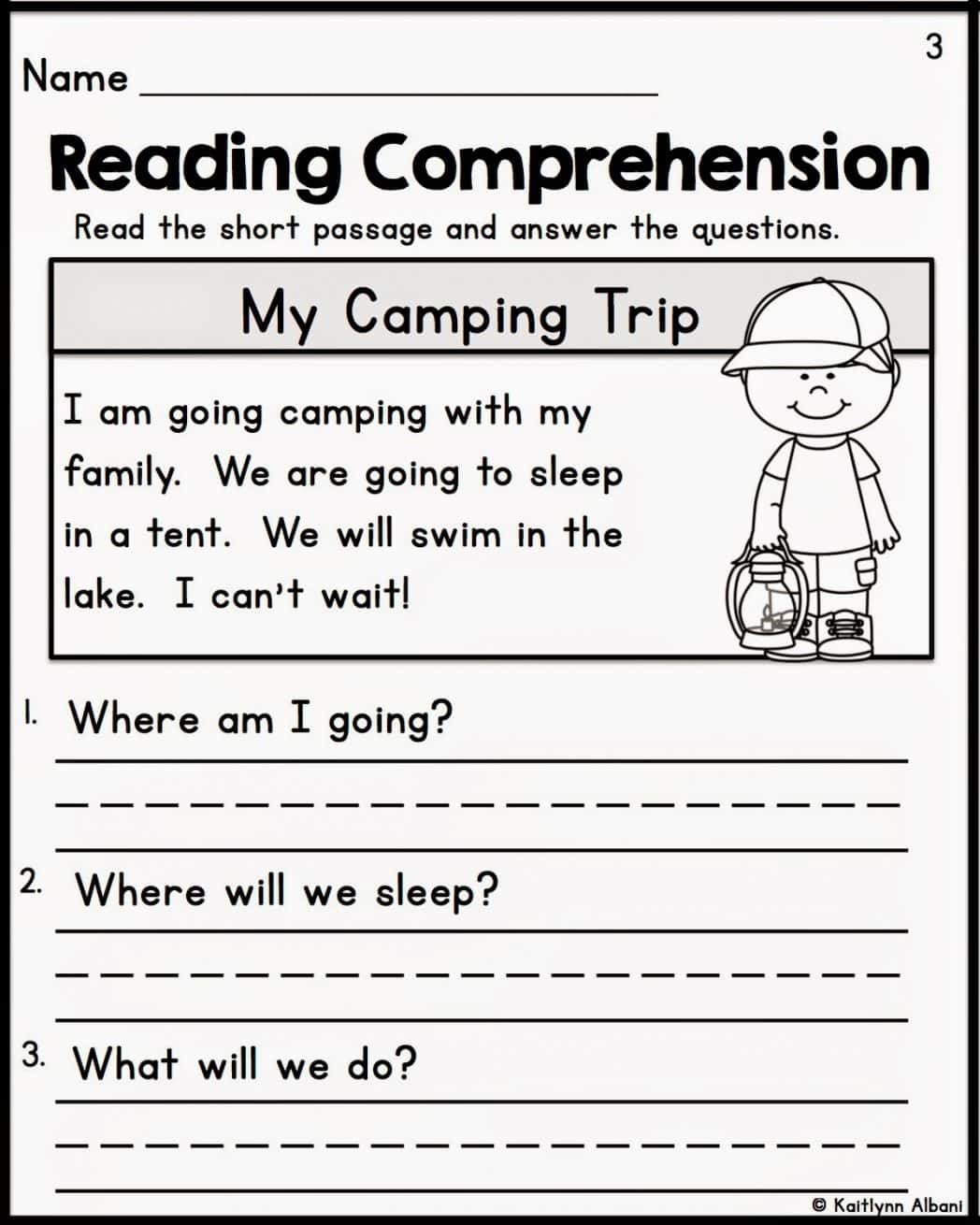 Comprehension Passages For Grade 1 Free Worksheets And Short Stories For First Graders