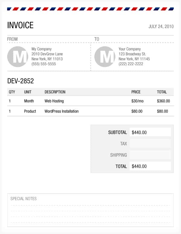 Graphic Design Invoice Template Indesign And Graphic Design Invoice Template Uk