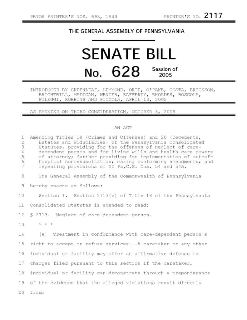 House Of Representatives Bill Template And Congress Bill Format