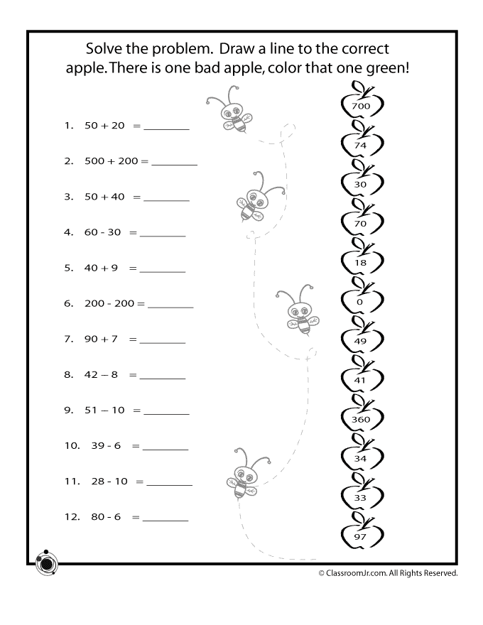 Math Worksheets For Third Grade Multiplication And Math Worksheet For Third Grade Free Printable