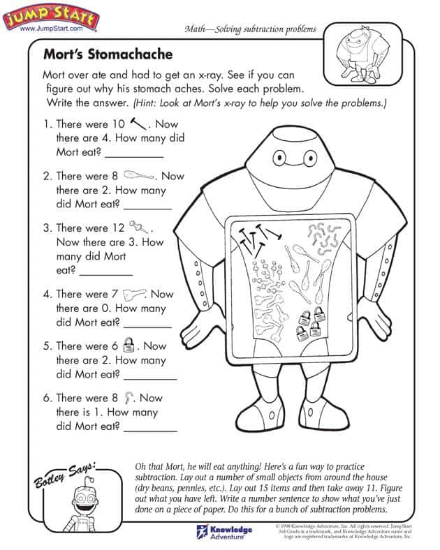 Math Worksheets For Third Grade Printable And 3rd Grade Math Worksheets Multiplication