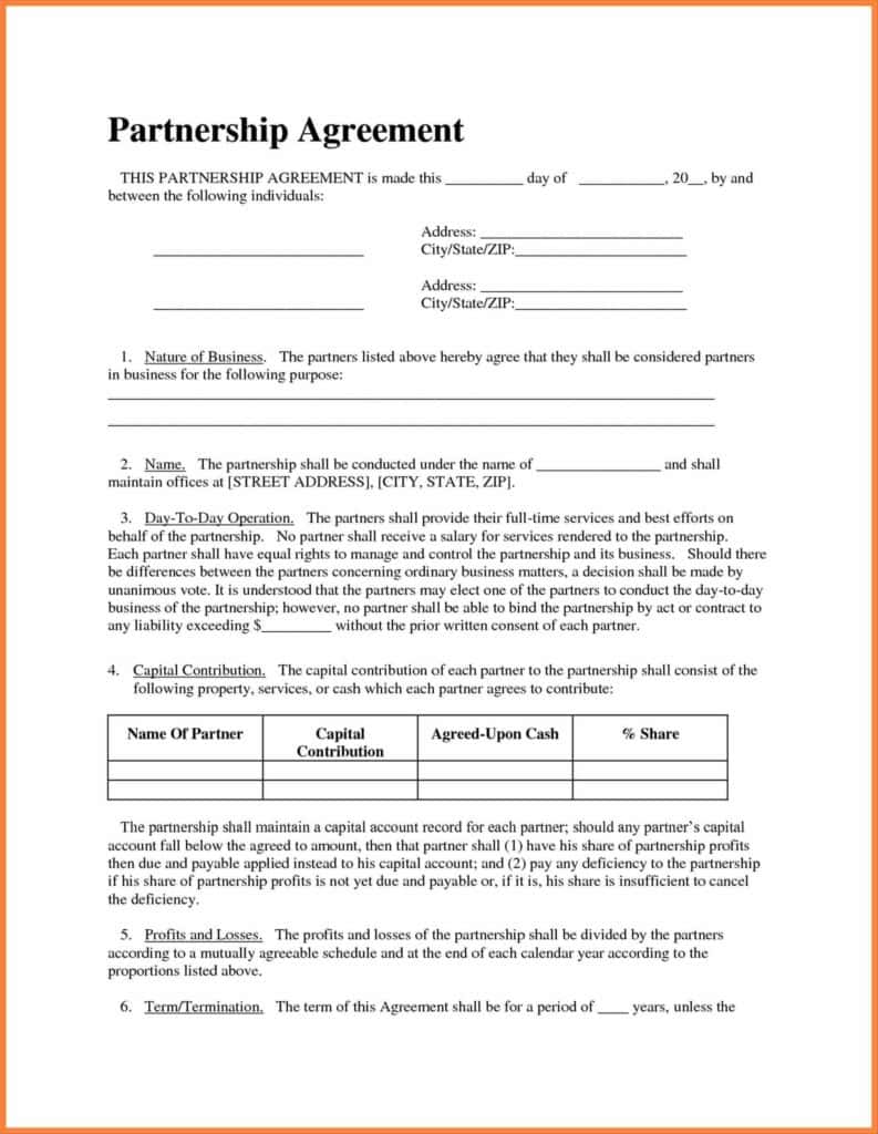 Sample Joint Venture Agreement Term Sheet And Contractual Joint Venture Agreement