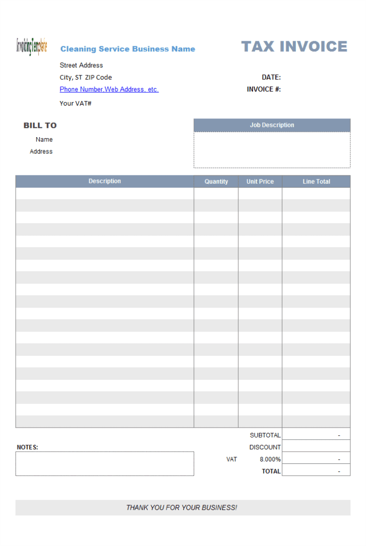 Sample Professional Services Invoice Template And Sample Service Invoice Excel